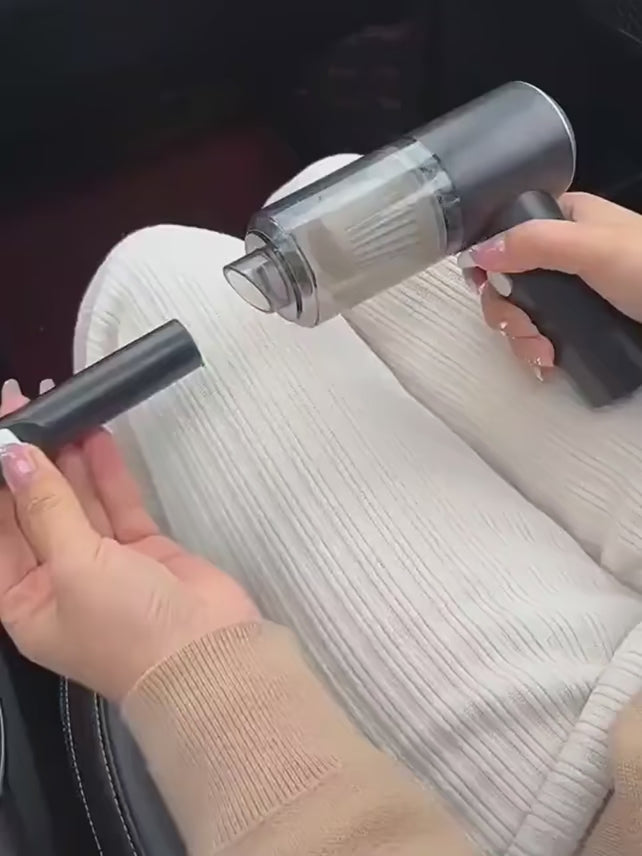 Mini Aspiradora Portátil Recargable – Limpieza Rápida para Auto y Hogar